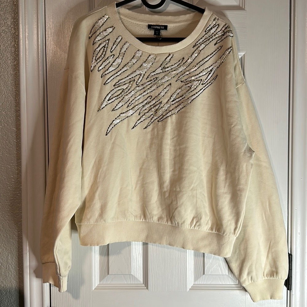 Off white Express sweater in Medium